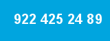 922 425 24 89